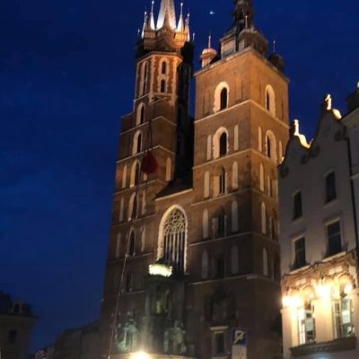 Cathedral in Main Market Square Krakow