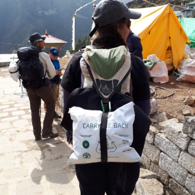 Hikers at Everest