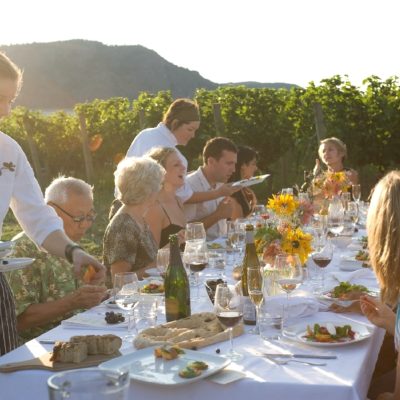 Meal in the Vines