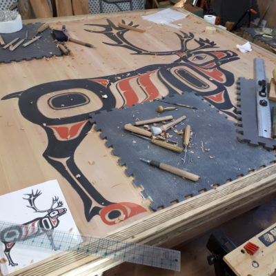 Yukon Indigenous carving workshop