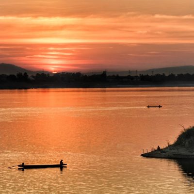 Cambodia Mekong River at Dusk Credit Richmard Mcall Unsplash