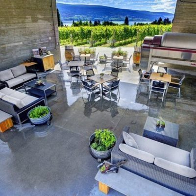 Okanagan Crush Pad outside patio