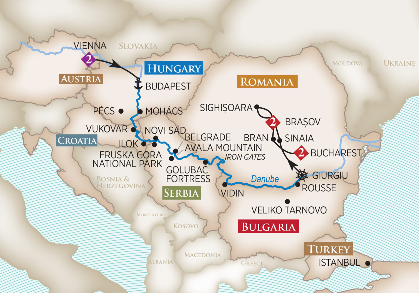 southeast europe travel