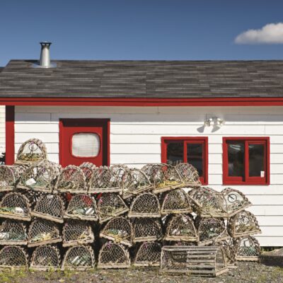 Lobster Nets Credit Andrew Stewart Adventure Canada