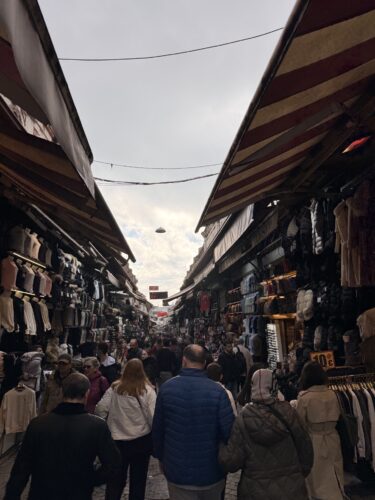Outside the Grand Bazaar