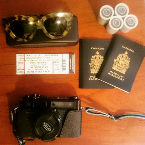 Camera And Passport