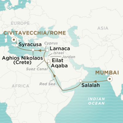 Mumbai To Rome Map 2018